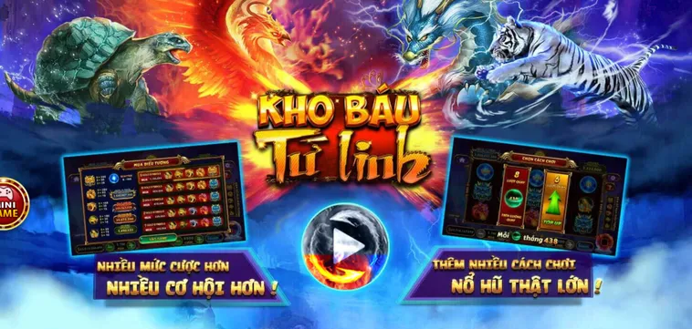Chinh Phục Nổ Hũ Kho Báu Tứ Linh Tại Go88 Để Khám Phá Bí Mật Của Những Giải Thưởng Lớn