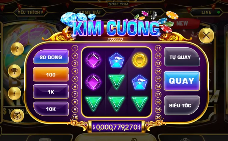 Minigame Kim Cương Tại Go88 Cuộc Săn Tìm Đá Quý Và Chiến Thuật Chinh Phục Hũ Vàng
