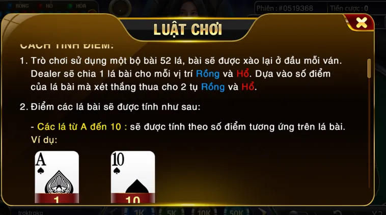 Chinh Phục Game Rồng Hổ Tại Go88 Với Những Ván Bài Kịch Tính Đầy Hào Hứng