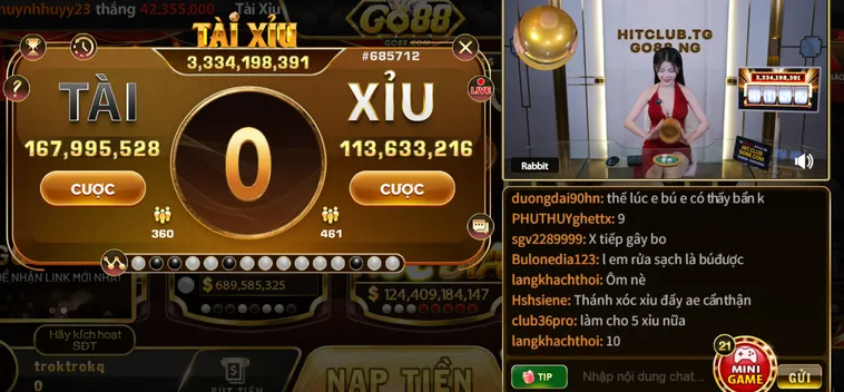 Tài Xỉu Livestream Tại Go88 Đỉnh Cao Cá Cược Minh Bạch Và Chiến Thuật Chinh Phục Bát Đĩa