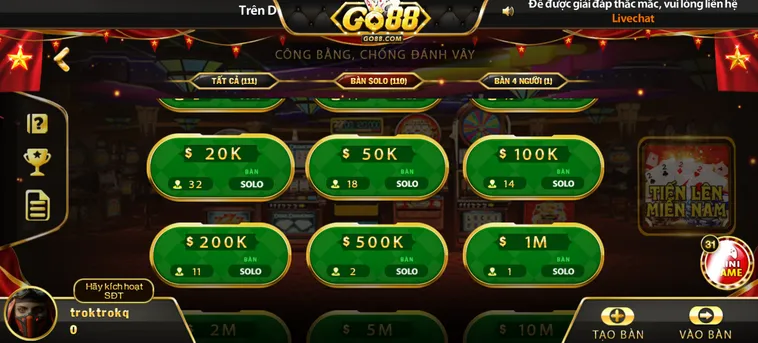 Bí Quyết Chinh Phục Tiến Lên Miền Nam Tại Go88 Để Trở Thành Cao Thủ Đại Gia Bất Bại